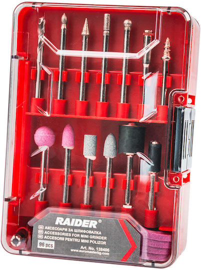 Set 96 Accessories Straight Mini Grinder Raide 138406