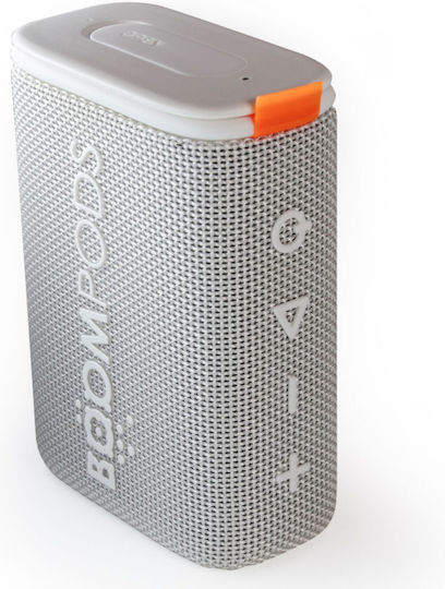 Boompods BeachboomOcean Waterproof Bluetooth Speaker with Battery Life up to 2 hours White