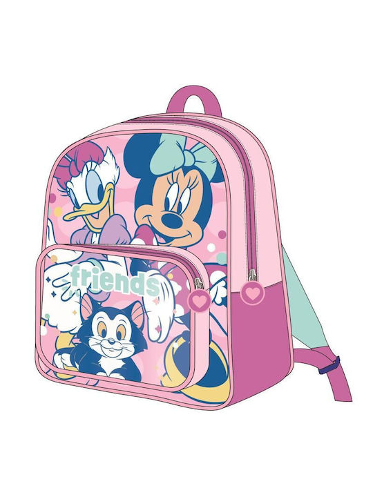 Σχολική Τσάντα Minnie Mouse Ροζ 25 X 31 X 14 Cm