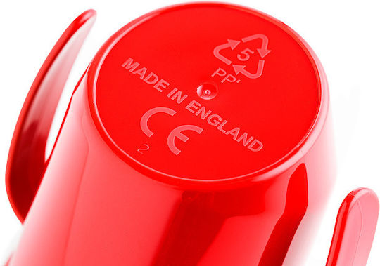 Doidy Baby Cup made of Plastic Red 200ml for 6m+m+