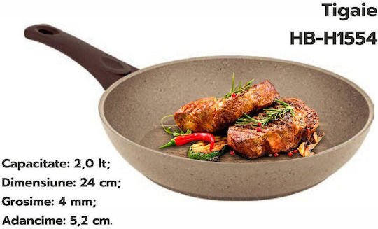 Hausberg 24cm Aluminiu cu Strat de Piatră