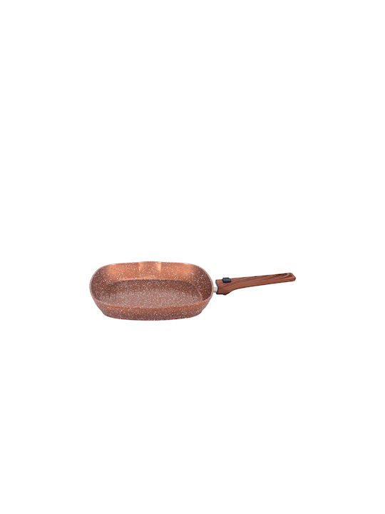 Chios Hellas Woodstone Pan made of Aluminum with Stone Coating 28cm