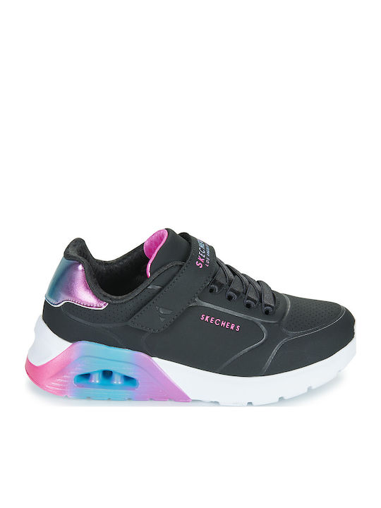 Uno Lite 2.0 Kids Sneakers with Scratch Black