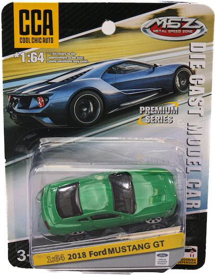 Mașinuță de jucărie verde 2018 Ford Mustang GT Msz 1:64