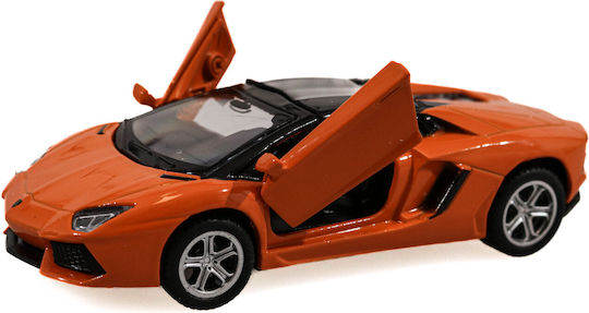 Mașinuță de jucărie Lamborghini Aventador Roadster Msz 1:43 portocalie