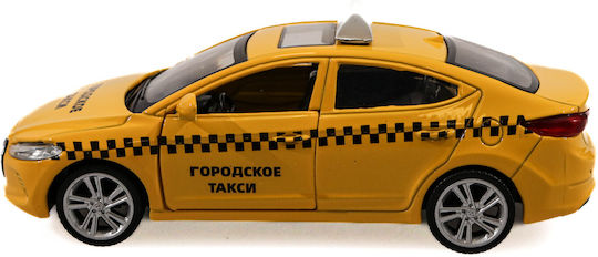 Msz Toy Car Elantra Taxi Scale 1:40 Yellow