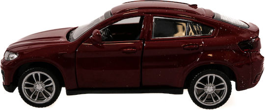 Msz Bmw X6 Toy Car 1:43 Red