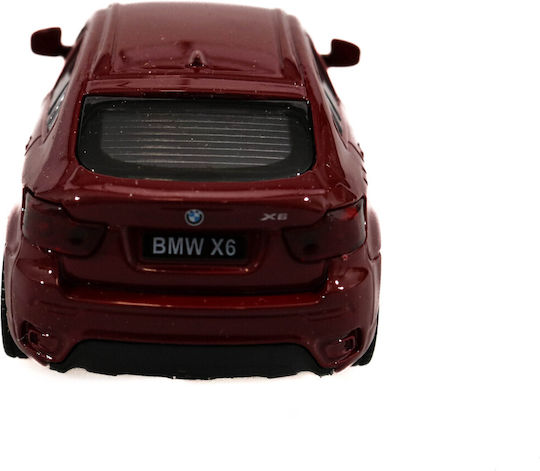 Msz Bmw X6 Toy Car 1:43 Red