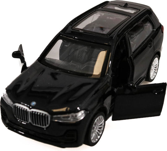 Mașinuță de jucărie BMW X7 MSZ 1:44 Neagră
