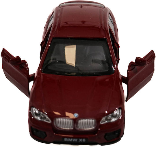 Msz Bmw X6 Toy Car 1:43 Red