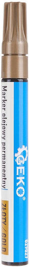 Geko Permanent Markers Gold 24pcs