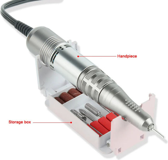 Tradesor Electric Nail Drill 65W Pink