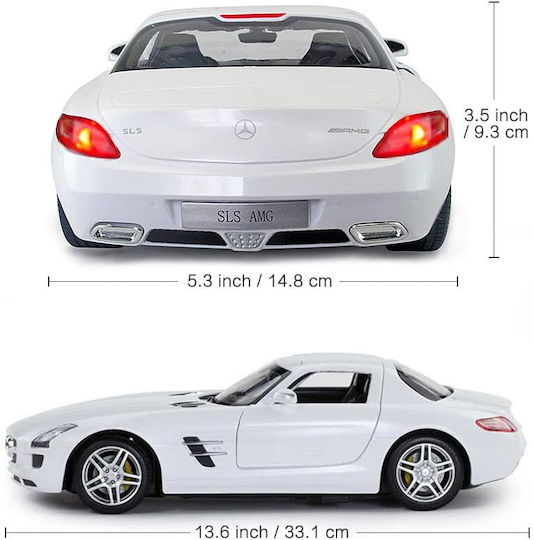 Remote Control Car Mercedes-benz Sls White Scale 1:14