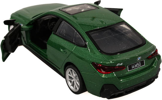 Bmw I4 M50 Toy Car Msz 1:34 Green