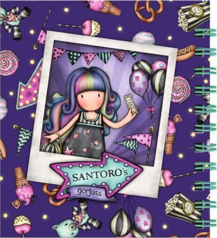 Santoro Notizbuch Lila