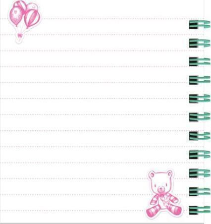 Santoro Notizbuch Lila