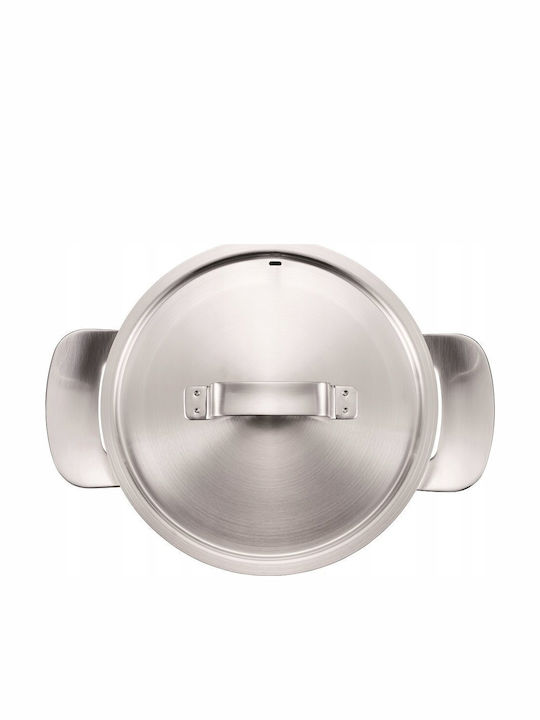 Fiskars Βαθιά Ανοξείδωτη Κατσαρόλα 3lt / 18cm