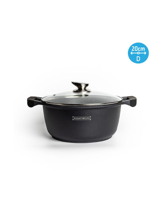 Royalty Line Deep Pot made of Cast Aluminum 2.5lt / 20cm