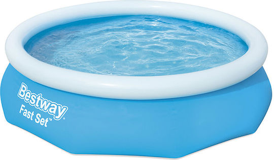 Bestway Round PVC Swimming Pool 3,638lt Inflatable 305x76cm Light Blue