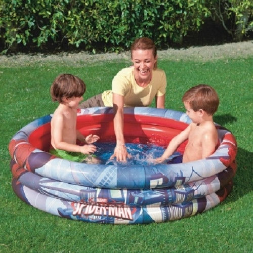 Bestway Children's Round Swimming Pool 200L Inflatable 122x30cm Blue