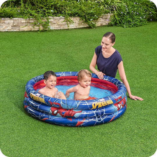 Bestway Children's Round Swimming Pool 200L Inflatable 122x30cm Blue