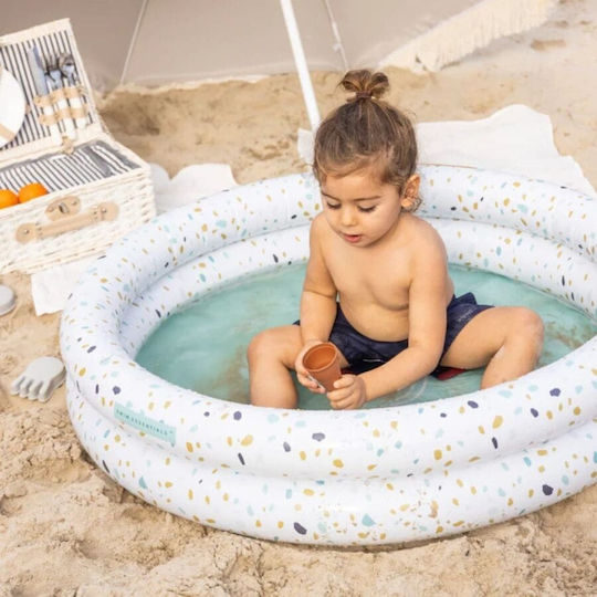 Swim Essentials Old Roz Leopard Pentru Copii Piscină Rotundă PVC 60lt Gonflabilă Roz