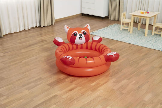 Bestway Παιδική Στρογγυλή Πισίνα Φουσκωτή 107x58εκ. Panda