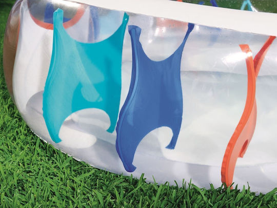 Bestway Παιδική Οβάλ Πισίνα 542lt Φουσκωτή 229x152x51εκ.