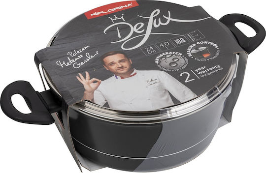 Florina Delux Oală Joasă Din Aluminiu 4lt / 24cm