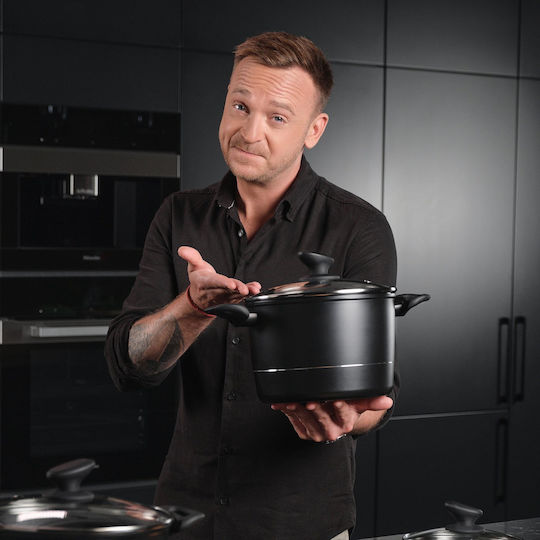 Florina Delux Oală Joasă Din Aluminiu 3lt 22cm