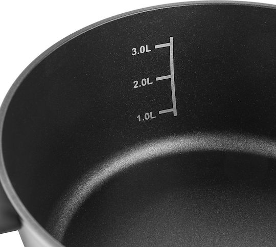 Florina Delux Ρηχή Κατσαρόλα από Αλουμίνιο 6.5lt / 28cm