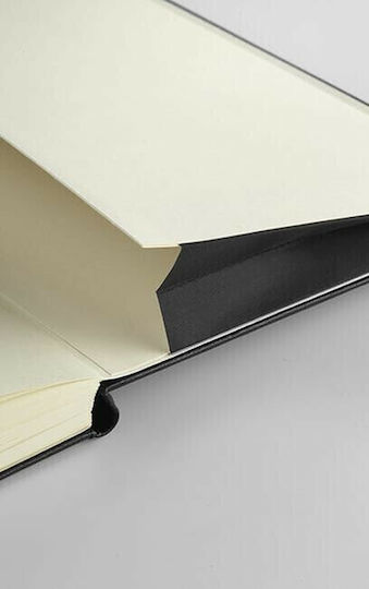Moleskine Notebook Large 13x21 Σημειωματάριο Bullet Ριγέ με Σκληρό Εξώφυλλο και Λάστιχο Πράσινο