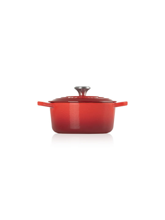 Le Creuset Cerise Βαθιά Κατσαρόλα από Μαντέμι 6.7lt / 28cm