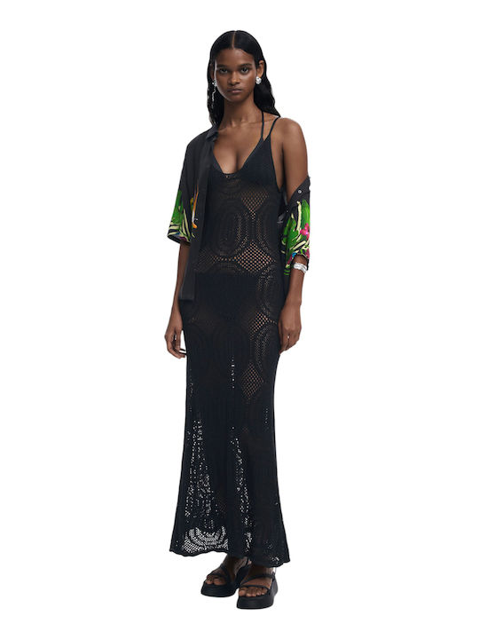 Desigual W Estocolmo Dress 25swvf03-2000 Black