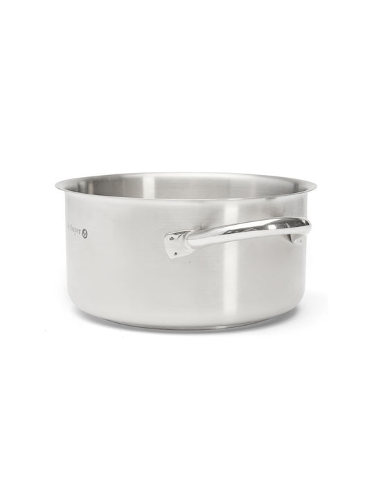 De Buyer Deep Stainless Steel Pot 3.1lt / 20cm