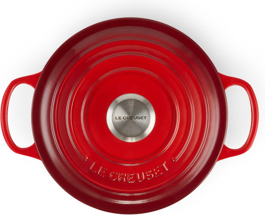 Le Creuset Signature Βαθιά Κατσαρόλα από Μαντέμι 5.3lt / 26cm