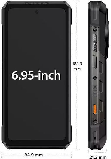 Ulefone Armor 30 Pro 5G Dual SIM (16/512GB) Ανθεκτικό Smartphone Μαύρο