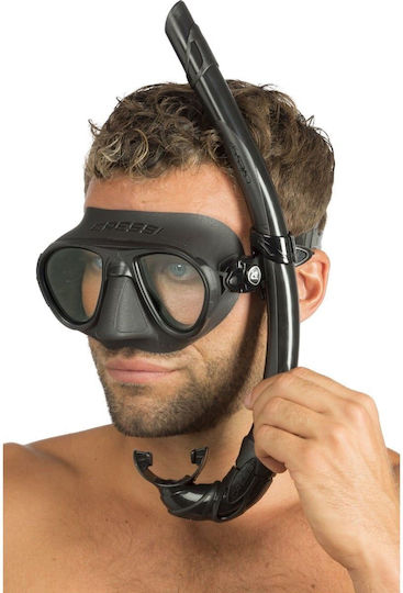 CressiSub Diving Mask with Snorkel Calibro & Corsica Green