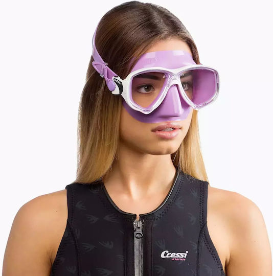 CressiSub CressiSub Diving Mask Silicone Marea Purple