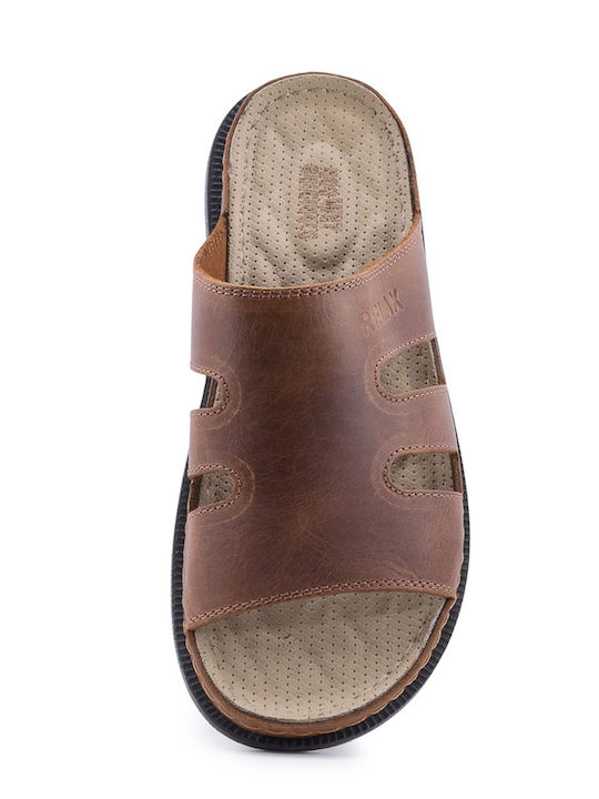 Herrensandalen in Braun Farbe