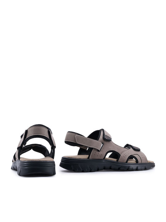 Herrensandalen in Braun Farbe