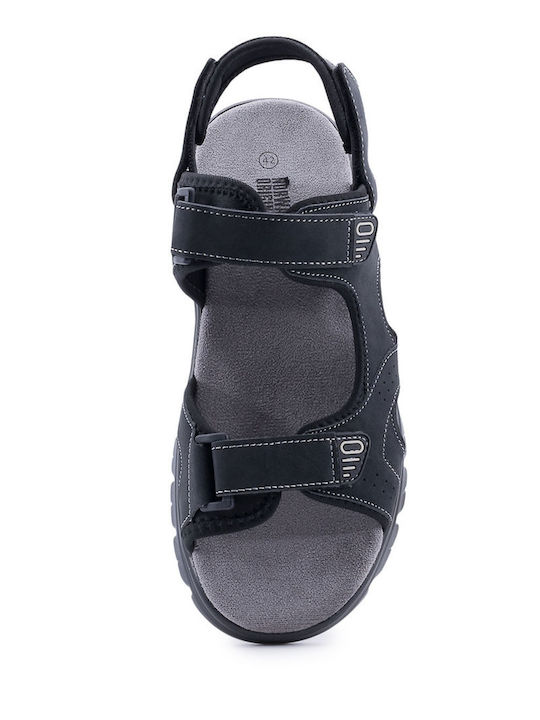 Herrensandalen in Schwarz Farbe