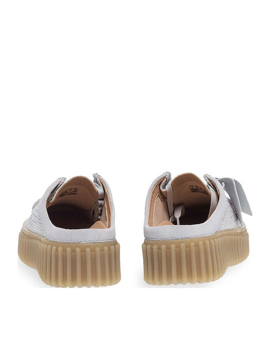 Torhill Suede Mules με Τακούνι σε Ασημί Χρώμα