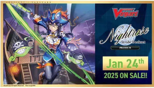 Set de Deck Stride Seria Specială Cardfight Vanguard Nightrose Premium