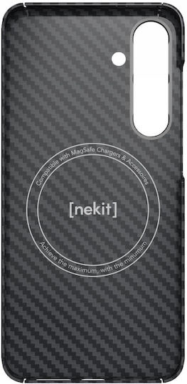 Nekit Umschlag Rückseite Aramid Fiber 1mm Schwarz (Galaxy S25)
