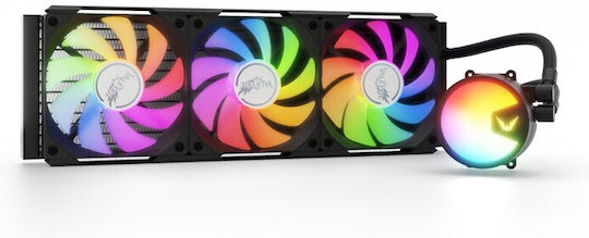 Valkyrie A360 Υδρόψυξη AIO CPU με 3 Ανεμιστήρες 120mm και RGB Φωτισμό