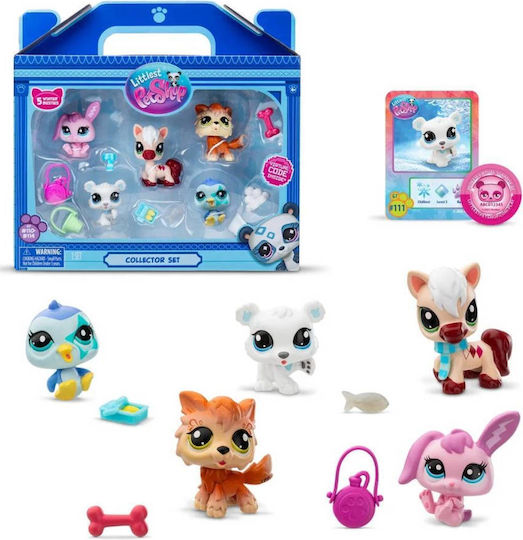 Basic Fun Miniature Toy Littlest Pet Shop Camping Play Littlest