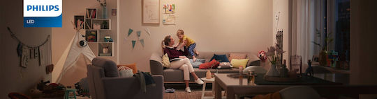 Philips Λάμπα LED 100W για Ντουί E27 Θερμό Λευκό