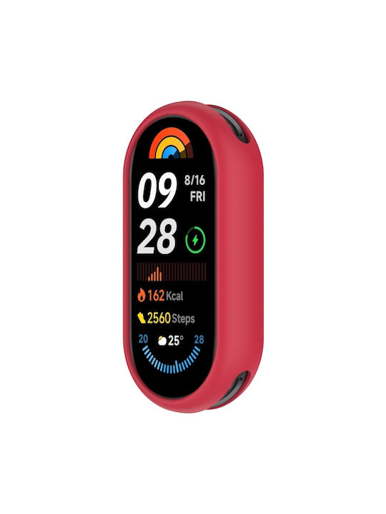Silicone Case in Pink color for Xiaomi Mi Band 8 NFC