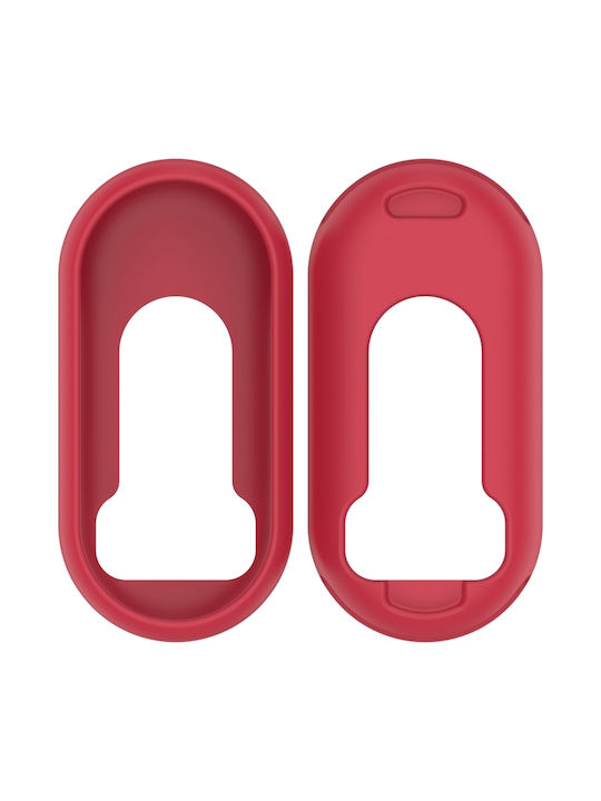 Silicone Case in Pink color for Xiaomi Mi Band 8 NFC